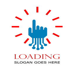 hands holding a red arrow