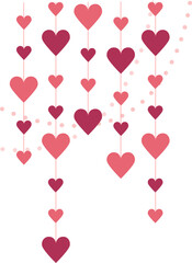 Pink Aesthetic Hanging Love