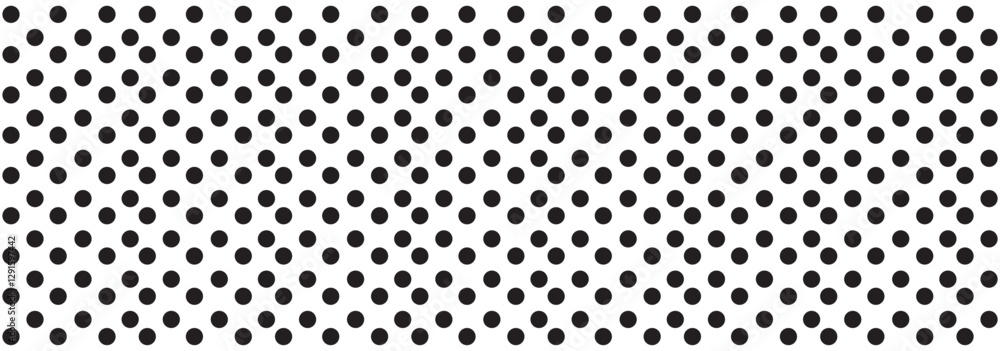 Poster dots pattern vector. polka dot background. monochrome polka dots abstract background. dot pattern pr