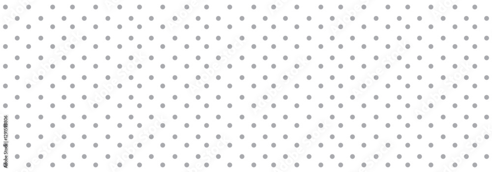 Poster black random dots on a white background. background with seamless polka dot pattern, vector black an