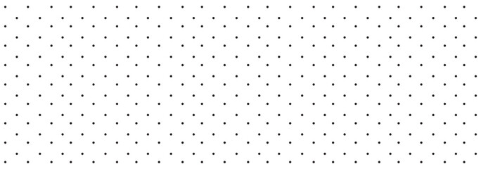 Black random dots on a white background. Background with seamless polka dot pattern, vector black and white print with hand-drawn dots, for printing on fabric © Top