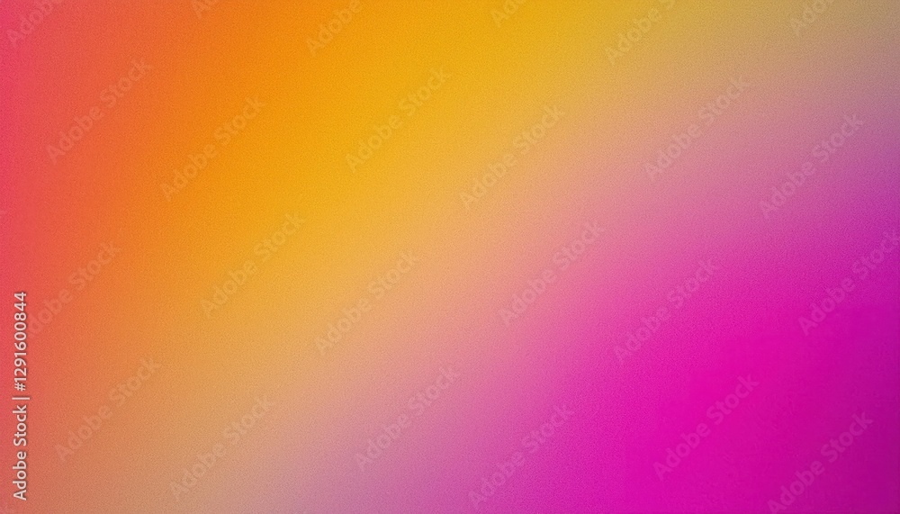 Poster colorful gradient background of soft orange, yellow, pink, and purple hues with smooth transition fo