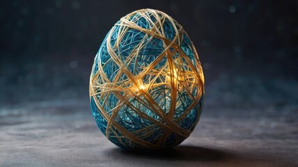 Bright and Unique Easter Eggs. Creative Background with Neon Colors, Abstract Patterns, and Festive Vibes for Easter Designs