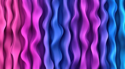 Fototapeta premium Abstract background featuring wavy lines with varying colors and textures for creative design projects