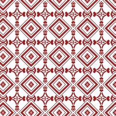 red and white seamless pattern