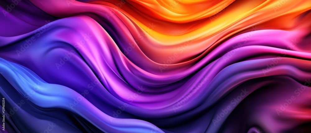 Poster abstract background featuring colorful fluid shapes and patterns in a vibrant and dynamic design