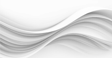 Obraz premium business background lines wave abstract stripe design white