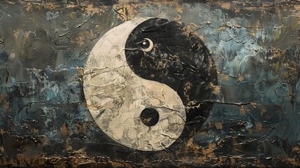 Chinese yin yang symbol 