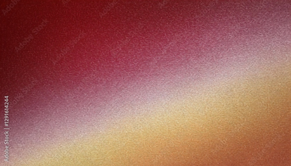 Poster abstract gradient texture with shimmering red to gold hues, fabric-like smooth pattern for design or background