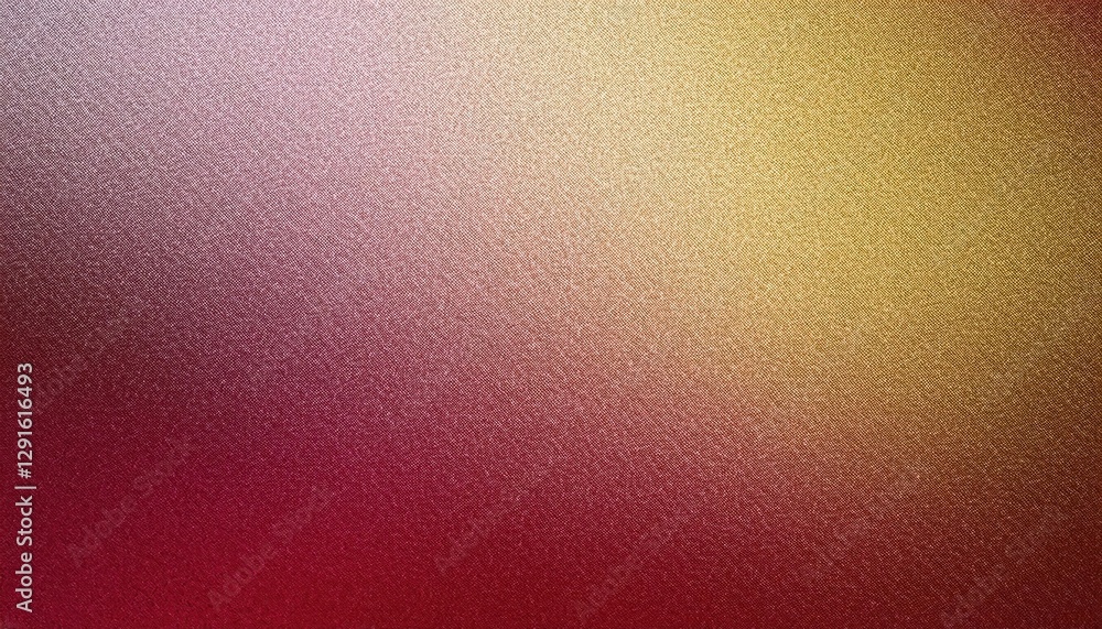 Poster abstract gradient texture with shimmering red to gold hues, fabric-like smooth pattern for design or background