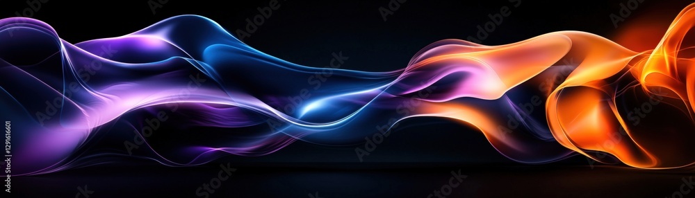 Poster abstract smoke background image with swirling patterns and soft colors for artistic projects and des