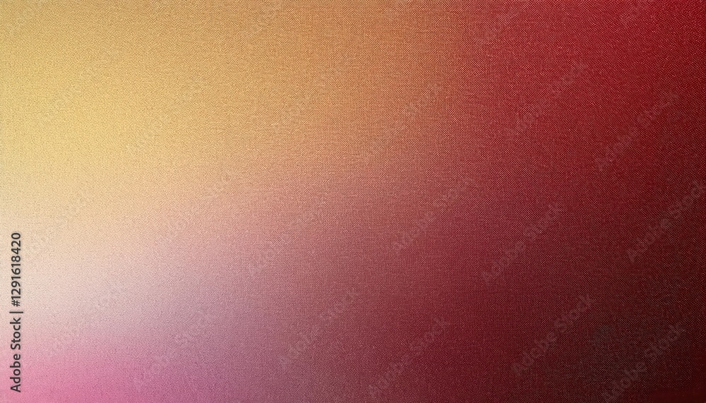 Poster abstract gradient texture with shimmering red to gold hues, fabric-like smooth pattern for design or background