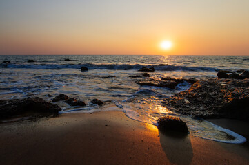 cola beach-canacona-goa-sunset