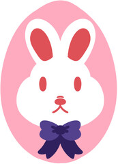 bunny with heart