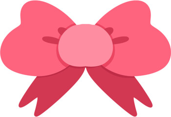 pink ribbon bow