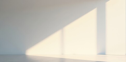 Obraz premium Subtle vertical stripe texture on minimalist wall, soft sunlight , design, warm