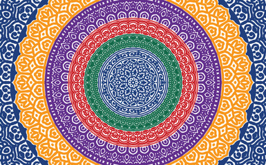 Signs and symbols. Full frame circle pattern lotus or flower mandala art design. beauty, fashion, geometry, colorful, vintage, tradition, classic, dco, cycle, full frame, style, culture of india.