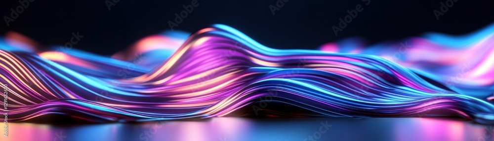 Aufkleber high definition abstract lines wallpaper with colorful patterns and textures for digital backgrounds