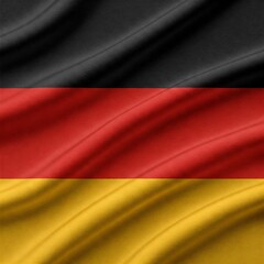 Obraz premium die deutsche nationalflagge, ki generiert