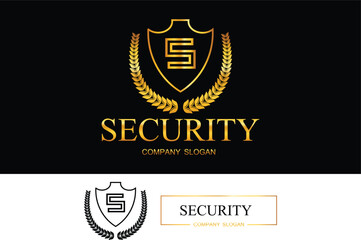 Timeless Laurel Wreath Logo with Custom Initials for Personal or Business Branding