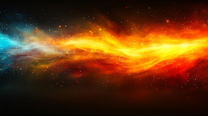 Fototapeta premium A modern abstract digital art piece with a bright light background and a hologram at the center, symbolizing futuristic innovation, technology, and creativity in digital expression