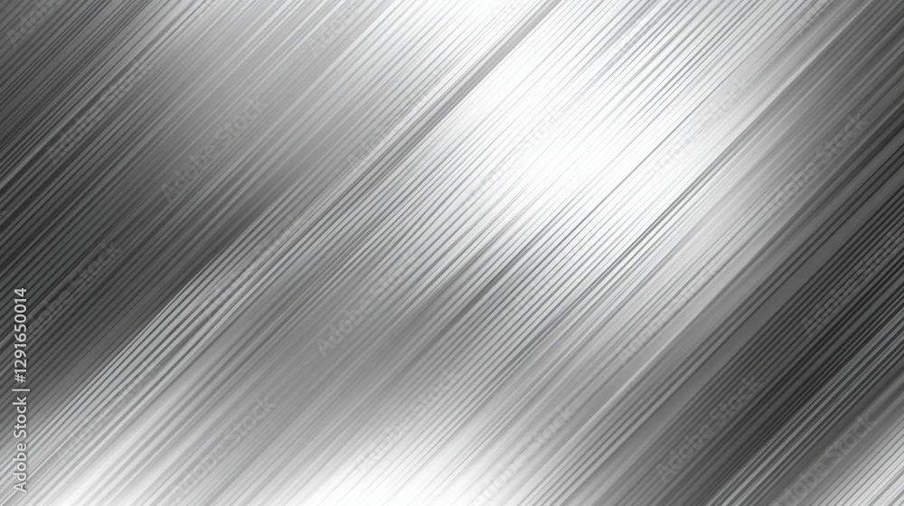 Poster abstract metallic background with diagonal lines creating a sleek, modern aesthetic