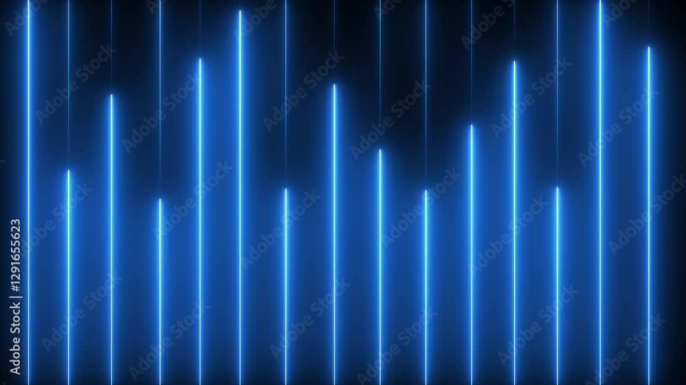 Poster lines abstract futuristic technology background. seamless loop animation black background. lasers - 