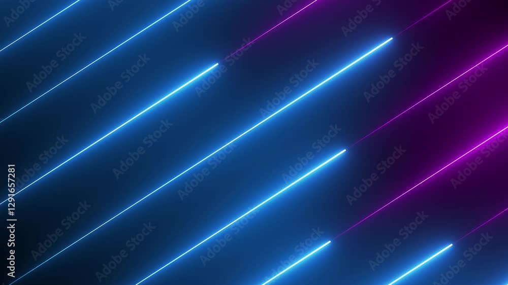 Aufkleber lines abstract futuristic technology background. seamless loop animation black background. lasers - 