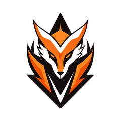 vector fire flame fox