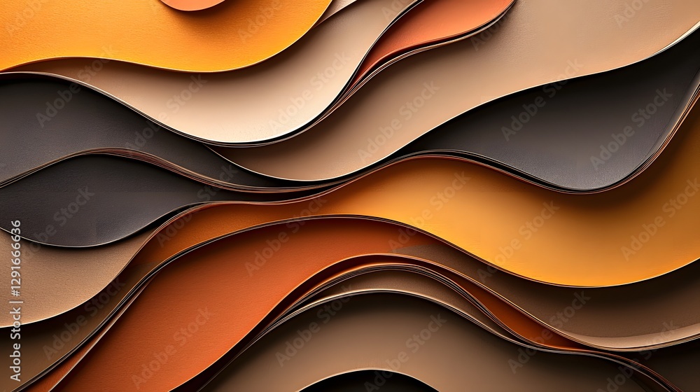 Poster muted earth toned abstract background with gentle paper textures and a warm harmonious aesthetic flu