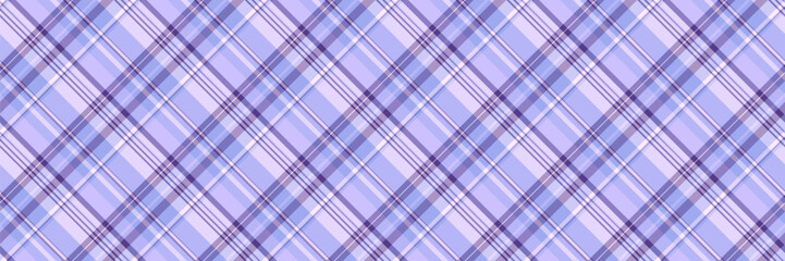 Fit pattern seamless texture, teenage tartan background textile. Masculine check plaid vector fabric in light and indigo colors.
