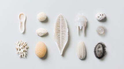 Detailed Visualization of Micron-Sized Objects with Unique Textures and Shapes for Scientific Illustration and Education