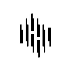 vector illustration of a bar chart