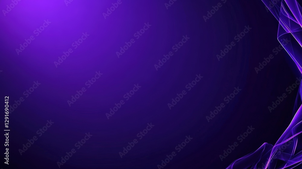 Poster striking purple background merging with a deep black surface for a unique and captivating visual con