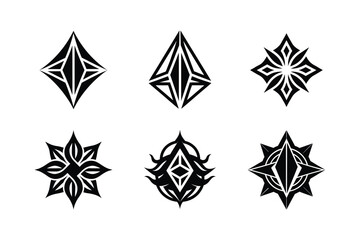 Abstract Geometric Logo Set.