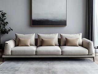 Modern Living Room Sofa Interior