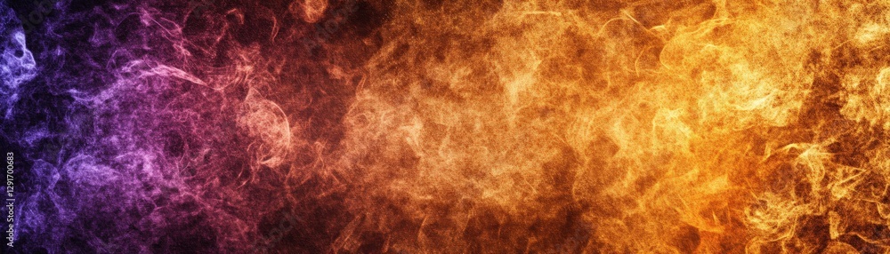Poster fiery background featuring bright flames and glowing embers creating a dynamic and intense visual ex