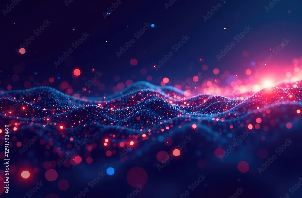 Aufkleber technology hitech 3d background. 3d illustration. futuristic backdrop design. abstract object elemen