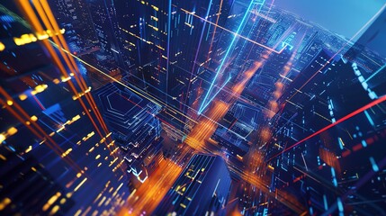 Obraz premium Solar electric vehicle charging station, located by the seaside, desert, and mountaintop, with golden sunshine, retro futuristic design, green energy and renewable resources, sustainable development, 