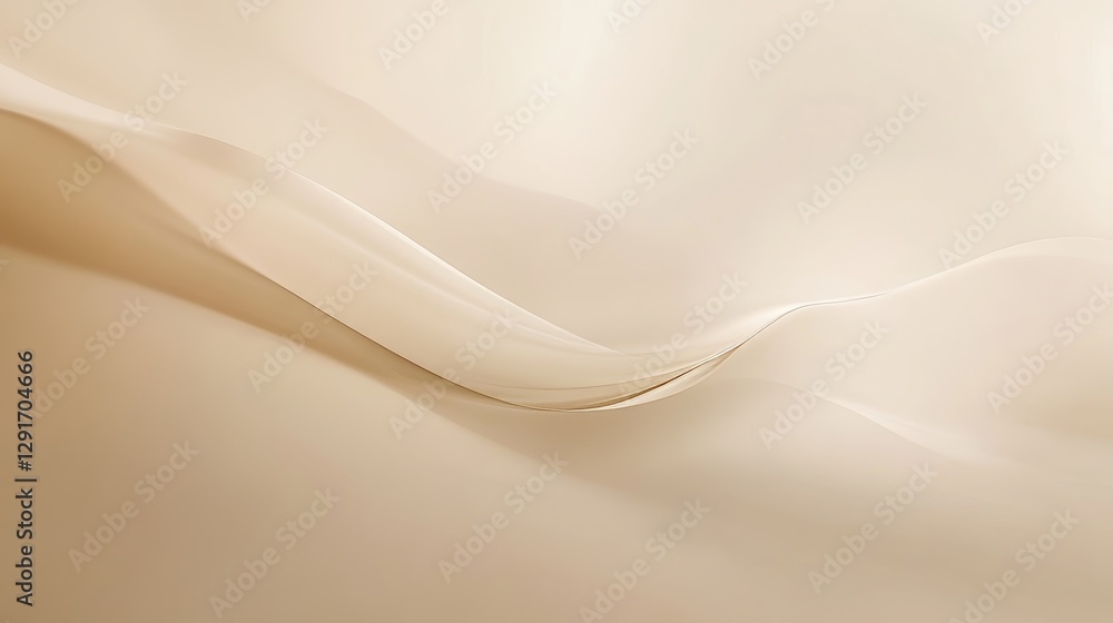 Poster minimalist design featuring a simple ceramic bowl on a light-colored surface with soft shadows from 
