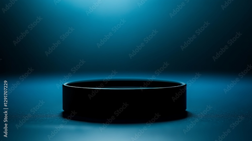 Poster vibrant droplets reflect light in an enchanting display of colors in a darkened setting, revealing a