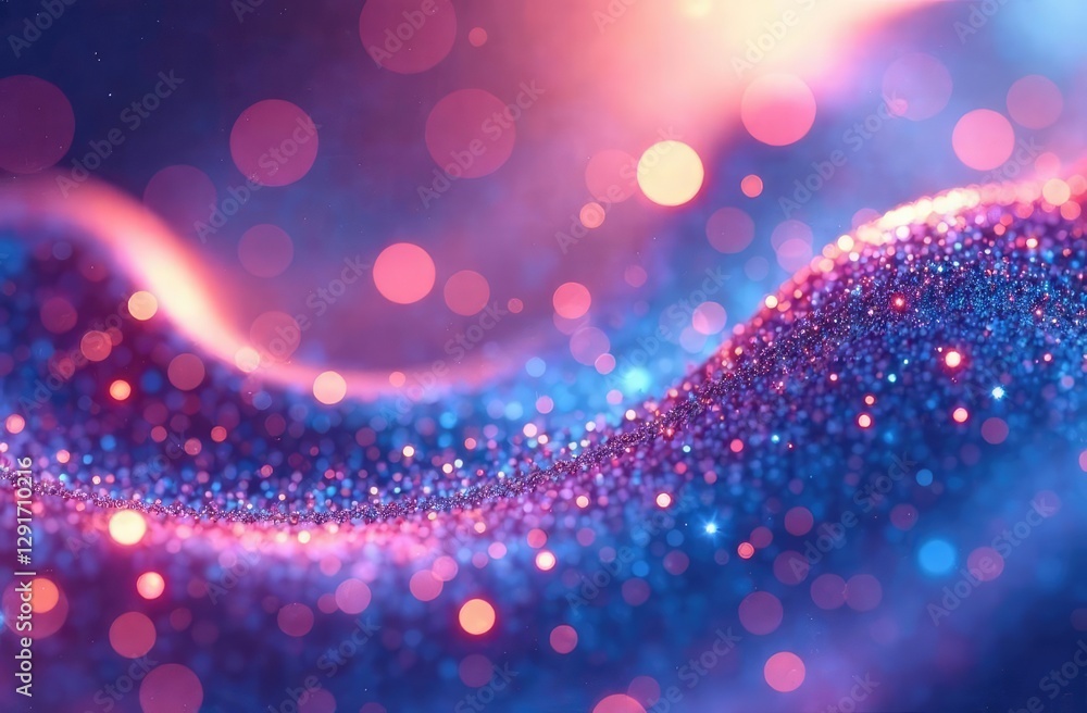 Poster abstract iridescent composition background with light
