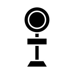 Street sign icon vector design template