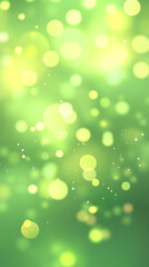 Green background with bokeh, green background vector presentation design

