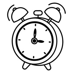 vector alarm clock