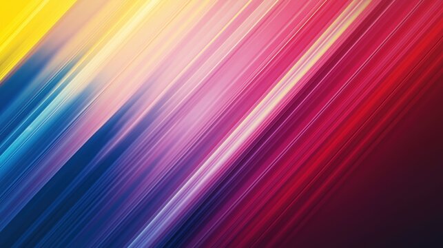 Abstract colorful gradient background with diagonal lines and copy space for text banner. Dynamic linear design in modern digital art wallpaper. Speed and motion concept.