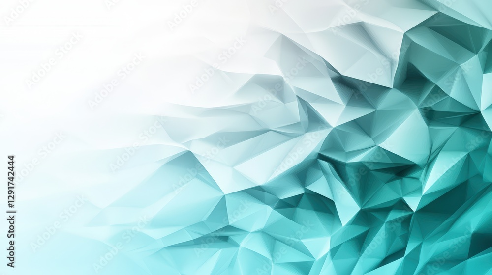 Poster dynamic blue and white abstract background featuring fluid shapes and a captivating color combinatio
