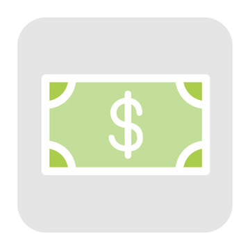 recommend clip art: Internet banking icon in flat color style