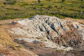 Willow Creek Hoodoos in Drumheller, Alberta, Canada