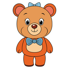 cute panda vector illustration design